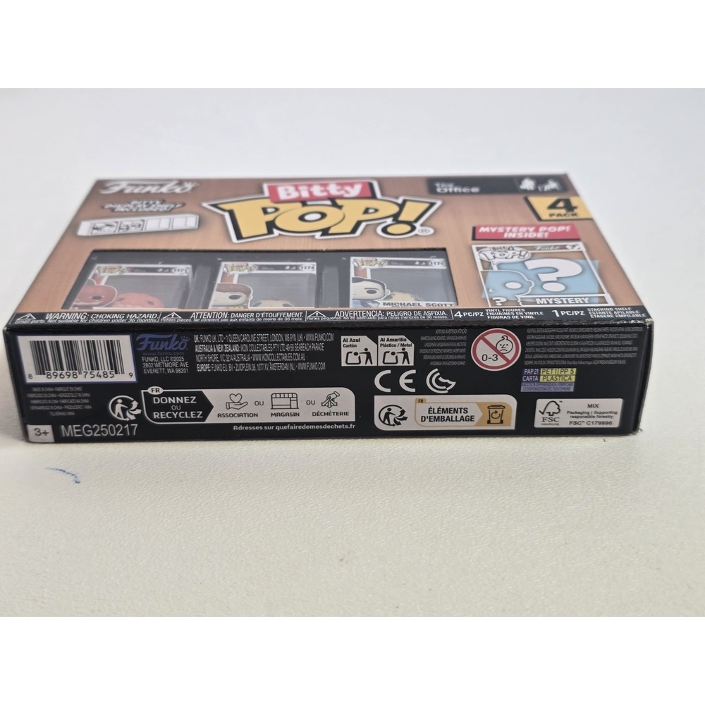 Funko Bitty POP! 4 Pack: The Office Pumpkinhead Dwight Collectible Set, NEW - Picture 6 of 6